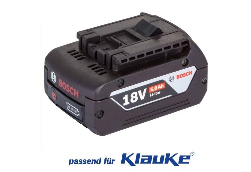 BOSCH Klauke RAL B2 EU Bosch Batterie 18 V / 5.0 Ah, Li-Ion Akku 5000 mAh von BOSCH