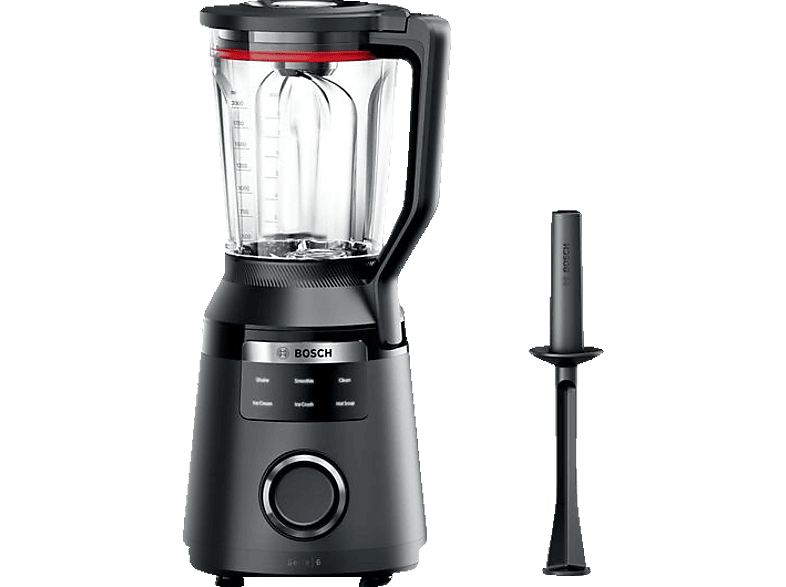 BOSCH MMBD665B1 Standmixer Schwarz (1800 Watt, 2 l) von BOSCH