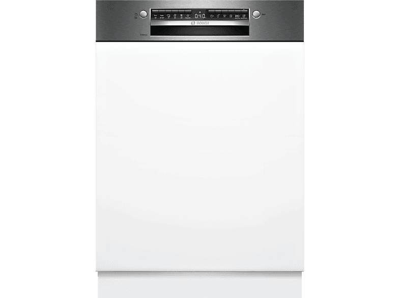 BOSCH SMI4HVS00E Serie 4 Geschirrspüler (teilintegrierbar, 598 mm breit, 46 dB (A), D) von BOSCH