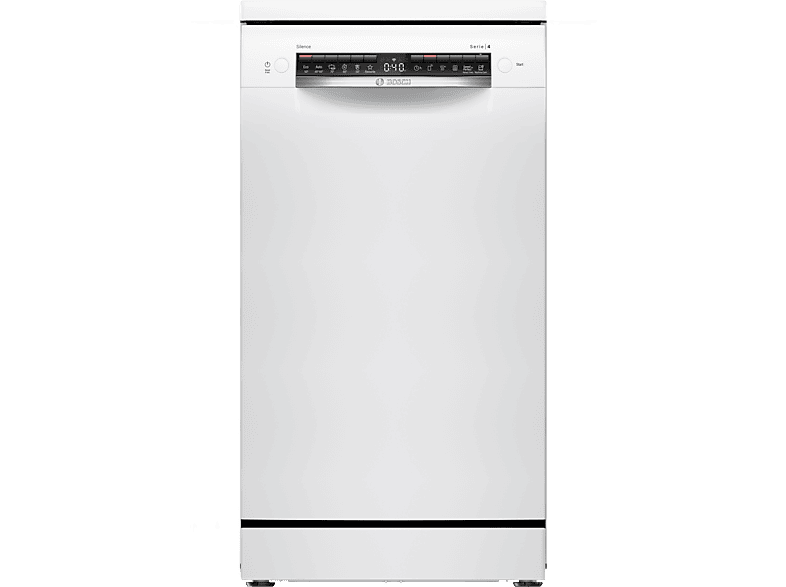 BOSCH SPS4HKW49E Serie 4 Geschirrspüler (Freistehend mit Unterbaumöglichkeit, 450 mm breit, 44 dB (A), E) von BOSCH