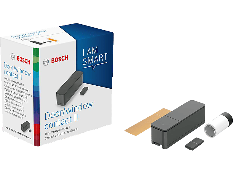 BOSCH Smart Home Kontakt II Tür-/Fensterkontakt, Anthrazit von BOSCH