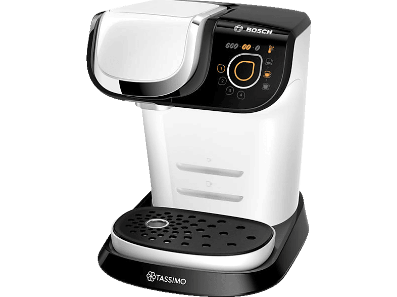 BOSCH TAS6504 Tassimo My Way 2 Kapselmaschine Weiß/Schwarz von BOSCH