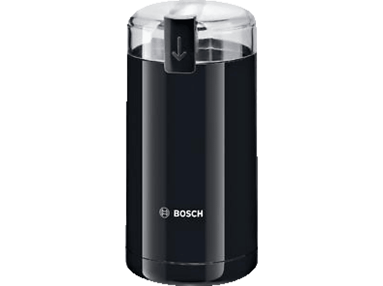 BOSCH TSM6A013B Kaffeemühle Schwarz 180 Watt, Edelstahl-Mahlschale, 2-flügliges Edelstahl-Schlagmesser von BOSCH