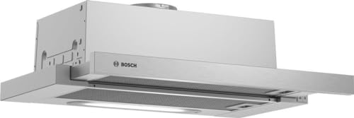 Bosch Serie 4 DFT63AC50 cooker hood Semi built-in (pull out) Silver 360 m3/h D von BOSCH