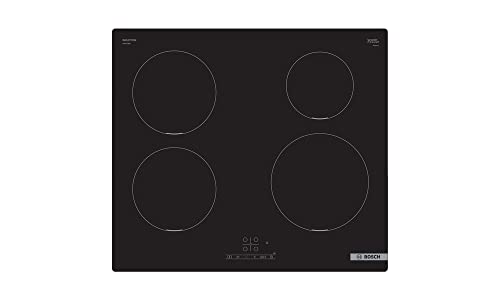 Bosch Electroménager PUE611BB5E Serie 4, Induktionstisch, 4 Kochfelder, 60 cm, Leistung 4600 W, Schwarz von Bosch