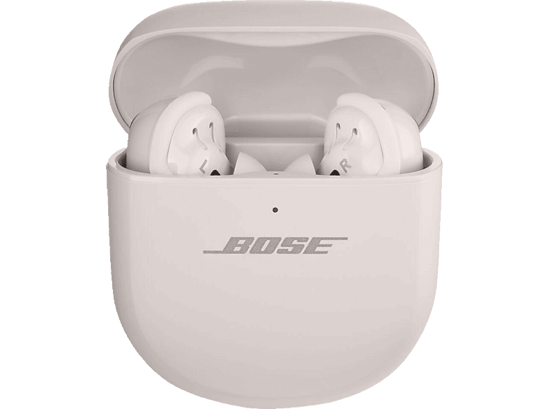 BOSE QuietComfort Ultra Earbuds Noise Cancelling, In-ear Kopfhörer Bluetooth Weiß von BOSE