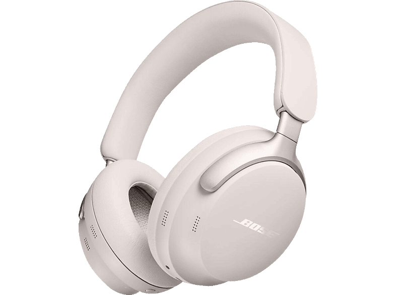 BOSE QuietComfort Ultra Wireless Noise-Cancelling, Over-ear Kopfhörer Bluetooth Weiß von BOSE