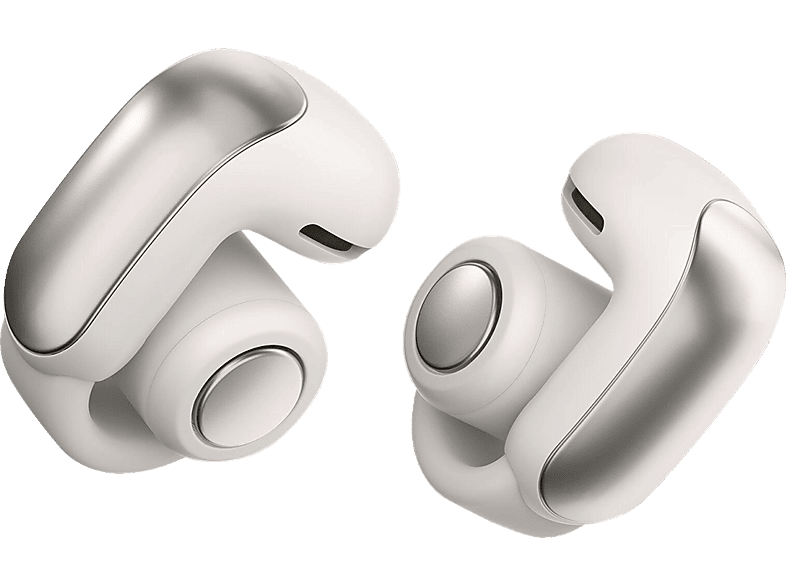 BOSE Ultra Open Earbuds, Open-ear Kopfhörer Bluetooth Rauchweiß von BOSE