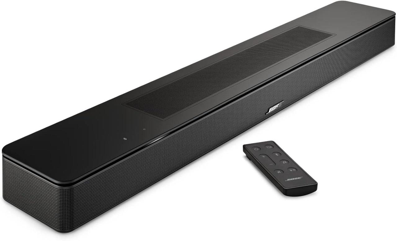 Bose Smart Soundbar 600 - Schwarz Bose Smart Soundbar 600 - Schwarz von BOSE