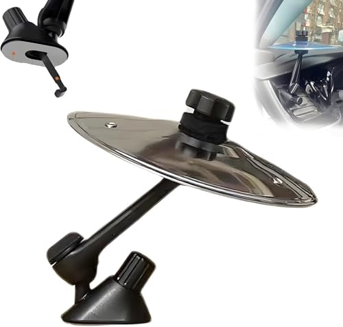 BOSENIYU Car Drum Cymbal Air Vent, Easy Clip On Mini Becken Musikliebhaber Mehr Spaß beim Fahren (Schwarz) von BOSENIYU
