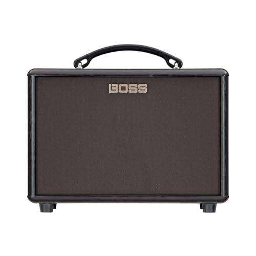 BOSS AC-22LX Akustikverstärker | Kompakter Stereoverstärker mit innovativer Air Feel Technologie für Elektroakustik-Gitarren und Sänger | XLR Mikrofoneingang | Integrierte Rhythmen & Looper von BOSS