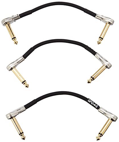 BOSS BPC-4-3 – THREE PACK 4in/10cm length – Space-saving pedal patch cable with slimline pancake plugs for pedalboards BOSS BPC-4-3 – THREE PACK 4in/10cm length – Space-saving pedal patch cable with slimline pancake plugs for pedalboards von BOSS