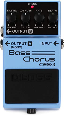 BOSS CEB-3 Bass Chorus Pedal, Chorus-Kompaktpedal mit integriertem Crossover von BOSS