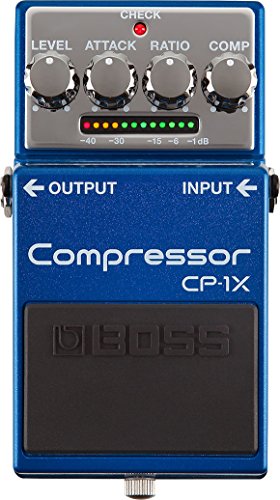 BOSS CP-1X Kompressor-Gitarrenpedal, Gitarren-Kompressor der nächsten Generation auf Basis der wegweisenden BOSS MDP-Technologie von BOSS