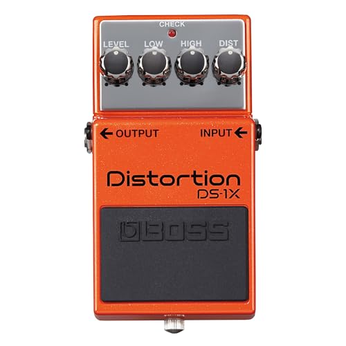 BOSS DS-1X Special Edition Distortion Pedal, Special Edition BOSS Distortion-Pedal mit wegweisendem Sound, Spielgefühl und klanglicher Ansprache von BOSS