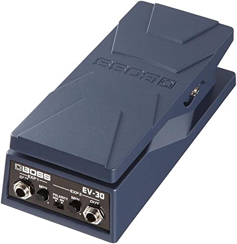 BOSS Ev-30 Dual-Expression-Pedal, platzsparendes Expression-Pedal mit robustem Gehäuse aus Aluminiumdruckguss BOSS Ev-30 Dual-Expression-Pedal, platzsparendes Expression-Pedal mit robustem Gehäuse aus Aluminiumdruckguss von BOSS