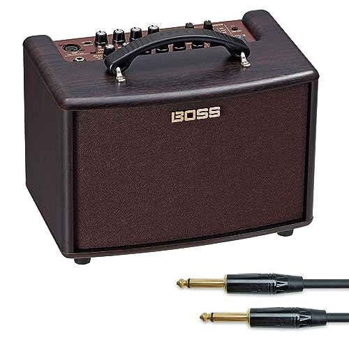 Boss AC-22LX Tragbarer Akustikverstärker für Gitarre und Gesang + keepdrum Klinkenkabel Boss AC-22LX Tragbarer Akustikverstärker für Gitarre und Gesang + keepdrum Klinkenkabel von BOSS