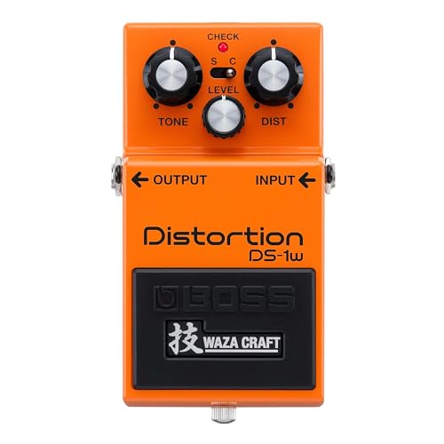 BOSS DS-1W Special Edition Waza Craft Distortion-Pedal für das ultimative BOSS Sounderlebnis | Erweitert um zwei Modi für mehr Soundvielfalt | Legendärer Sound für E-Gitarre und alle Musikgenres BOSS DS-1W Special Edition Waza Craft Distortion-Pedal für das ultimative BOSS Sounderlebnis | Erweitert um zwei Modi für mehr Soundvielfalt | Legendärer Sound für E-Gitarre und alle Musikgenres von BOSS