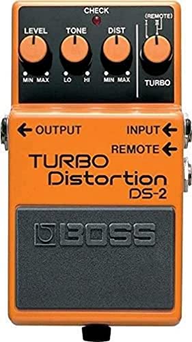 BOSS DS-2 Turbo Distortion Gitarren-Effektpedal, Klassische BOSS Distortion-Sounds mit zusätzlichen Turbo-Modi BOSS DS-2 Turbo Distortion Gitarren-Effektpedal, Klassische BOSS Distortion-Sounds mit zusätzlichen Turbo-Modi von BOSS