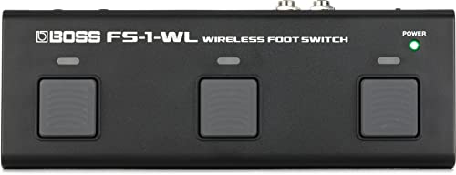 BOSS FS-1-WL Kompakter kabelloser Fußschalter | Steuerung von digitalen Noten-Apps, YouTube-Videos, DAWs, Instrumenten und mehr via Bluetooth | MIDI BOSS FS-1-WL Kompakter kabelloser Fußschalter | Steuerung von digitalen Noten-Apps, YouTube-Videos, DAWs, Instrumenten und mehr via Bluetooth | MIDI von BOSS