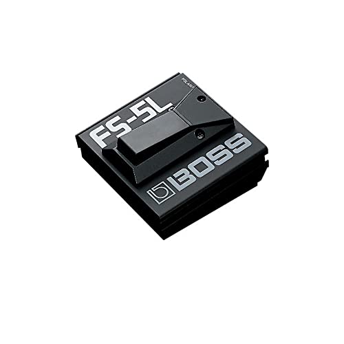 BOSS FS-5L Fußtaster für die ON/OFF-Steuerung von Musikinstrumenten-Effekten & mehr | Schaltfunktionen mit deinem Fuß | Kompatibel mit Gitarre | Keyboard | BOSS/Roland Verstärkern & mehr von BOSS