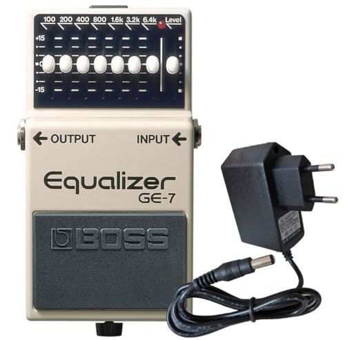 Boss GE-7 Grapic Equalizer für Gitarre + keepdrum 9V Netzteil von BOSS