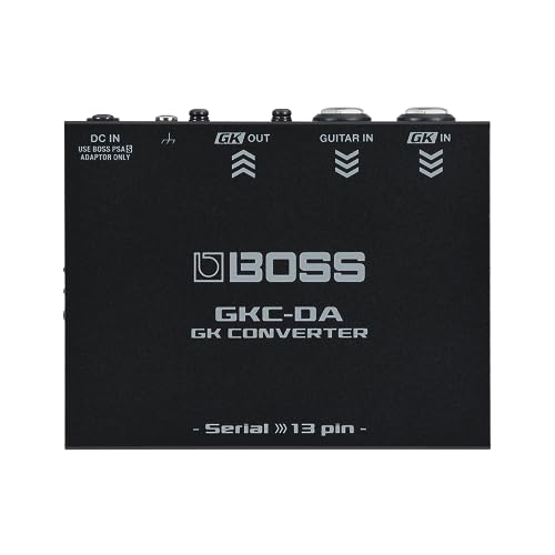 BOSS GKC-DA GK Wandler, Steuere BOSS und Roland Geräte mit 13-Pin GK Anschluss über die neuen GK-5/GK-5B Tonabnehmer von BOSS