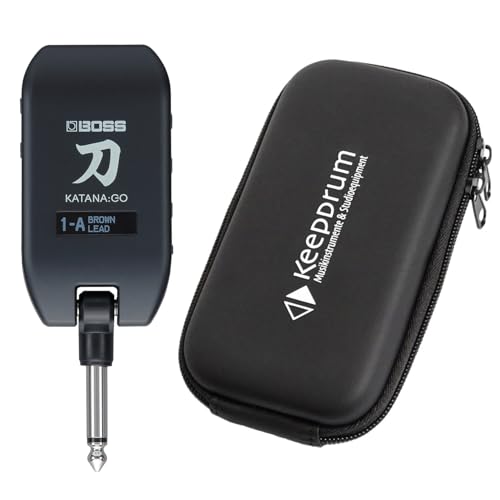 BOSS Katana GO Amp Plug Kopfhörer-Verstärker + keepdrum Soft-Case Transport-Tasche BOSS Katana GO Amp Plug Kopfhörer-Verstärker + keepdrum Soft-Case Transport-Tasche von BOSS