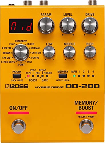 Boss OD-200 Hybrid Drive Multi-Effektgerät von BOSS