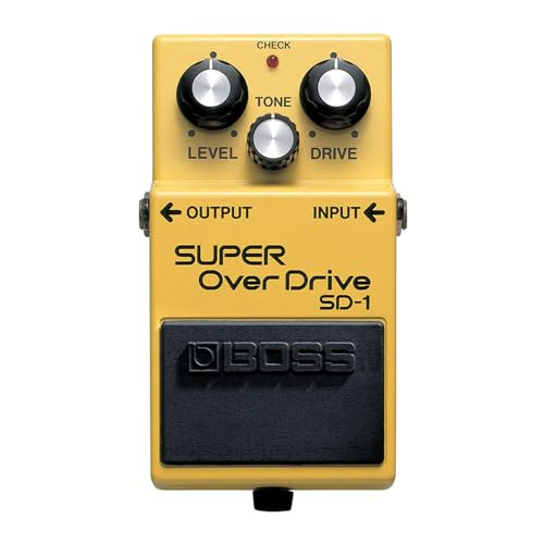 Boss SD-1 Super Overdrive, Effektgerät für E-Gitarre von BOSS