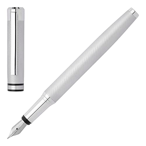 Hugo Boss Füllfederhalter Filament Chrome von BOSS