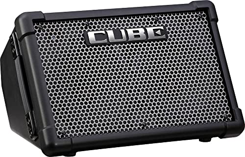 Roland Cube Street Ex batteriebetriebener portabler Stereoverstärker, für mobile Musiker, 50 Watt Stereoleistung von BOSS