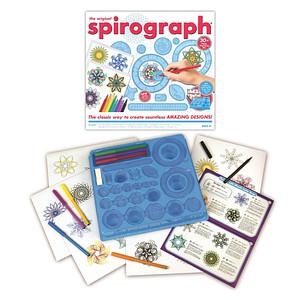 BOTI Bastelset Spirograph Zeichenset mehrfarbig von BOTI