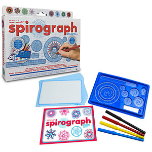 BOTI Malschablonen-Set Spirograph Starterkit farbsortiert von BOTI