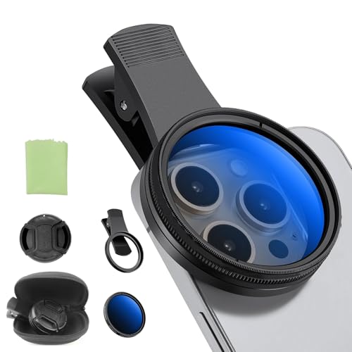 CPL Filter, 52mm Polfilter, Handy Kamera Objektiv für iPhone16, 15, 14, 13, 12, 11, Xiaomi und andere Smartphones CPL Filter, 52mm Polfilter, Handy Kamera Objektiv für iPhone16, 15, 14, 13, 12, 11, Xiaomi und andere Smartphones von BOUFEIDA