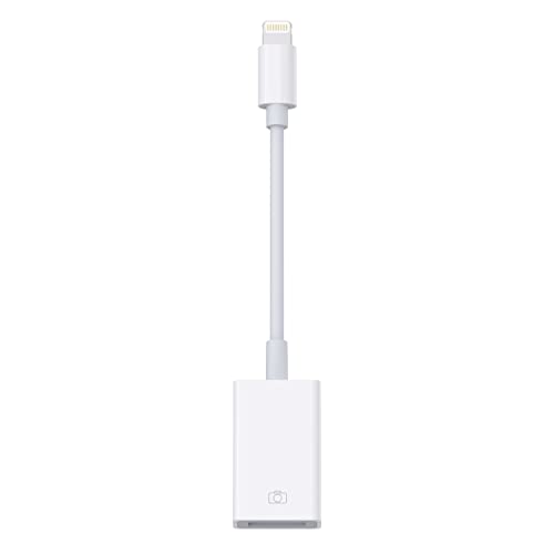 BOUTOP Lightning auf USB Adapter für iPhone iPad - [Apple MFi-Zertifiziert] Kamera-Adapter Unterstützt Kamera, Kartenleser, USB-Flash-Laufwerk, Ethernet-Adapter, MIDI-Tastatur und mehr von BOUTOP