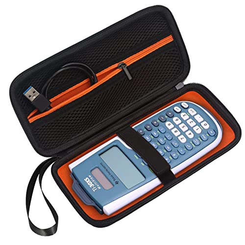 BOVKE Tragetasche für Texas Instruments TI-30XS Multiview/TI-34 Multiview/TI-36X Pro Scientific Calculator, Extra Mesh Tasche für USB Kabel Stifte Sonstiges Schulzubehör, schwarz von BOVKE