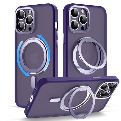 BOVOGAVA Schutzhülle für iPhone 12 Pro Max mit magnetischem, unsichtbarem Ständer, militärischer Fallschutz, kompatibel mit MagSafe; tolles Griffgefühl; stoßfeste, dünne, robuste, transparente BOVOGAVA Schutzhülle für iPhone 12 Pro Max mit magnetischem, unsichtbarem Ständer, militärischer Fallschutz, kompatibel mit MagSafe; tolles Griffgefühl; stoßfeste, dünne, robuste, transparente von BOVOGAVA