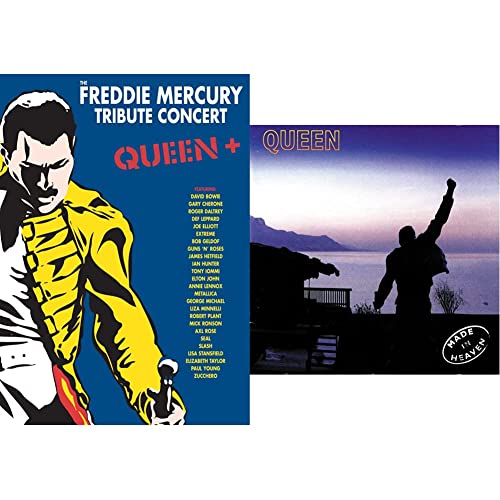Queen - The Freddie Mercury Tribute Concert [3 DVDs] & Made in Heaven von BOWIE/LENNOX/MICHAEL/GELDOF/METALLICA/+