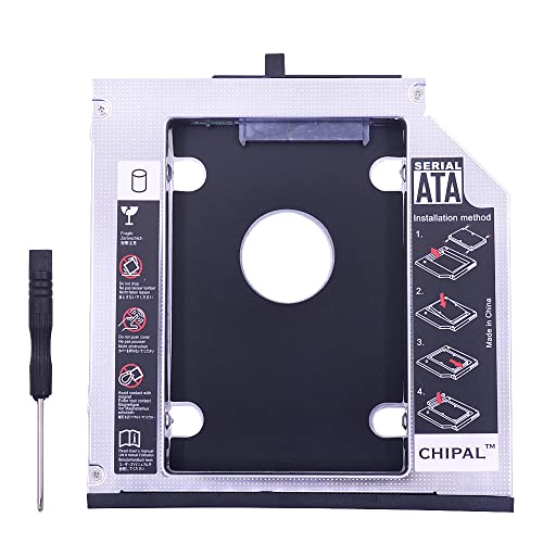 BOWONG SATA 2nd HDD Caddy 9.5 mm 2.5 Inch SSD Case HDD Enclosure for IBM Lenovo ThinkPad T400 T400s T500 W500 T410 T410s T410i T410si T420s T420si T430s T430si DVD/CD-ROM BOWONG SATA 2nd HDD Caddy 9.5 mm 2.5 Inch SSD Case HDD Enclosure for IBM Lenovo ThinkPad T400 T400s T500 W500 T410 T410s T410i T410si T420s T420si T430s T430si DVD/CD-ROM von BOWONG