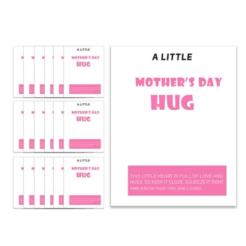 Muttertagskarten, 20/30 Stück, blanko, für Andenken, Grußkarten, Dankeschön, Grußkarten von BOWTONG