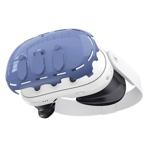 VR Headset Schutz Abdeckung Kristall Klar PC Schutzhülle Drop Scratch Quest3 VR Headset Zubehör Für Meta von BOWTONG