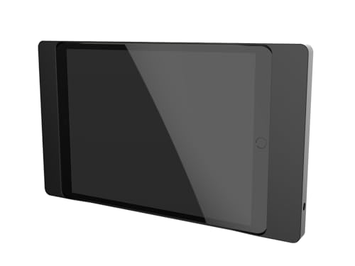 BOX IT Design ProLine iPad Halterung – Tablet Wandhalterung für iPad 10,2 /iPad Pro 10,5 / iPad Air 3 – iPad Wandhalterung Abschließbar – iPad Halter Aluminium – Hochwertiger iPad Halterung Wand von BOX IT Design