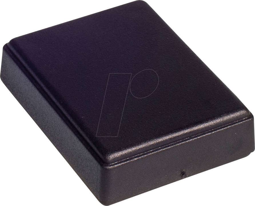 4U32070502006 - Industriegehäuse, 65 x 50 x 18 mm, IP54, schwarz von BOX4U