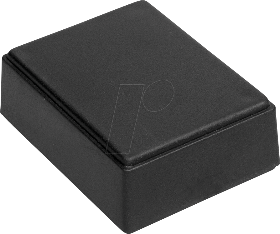 4U32080603006 - Industriegehäuse, 76 x 59 x 28 mm, IP54, schwarz von BOX4U