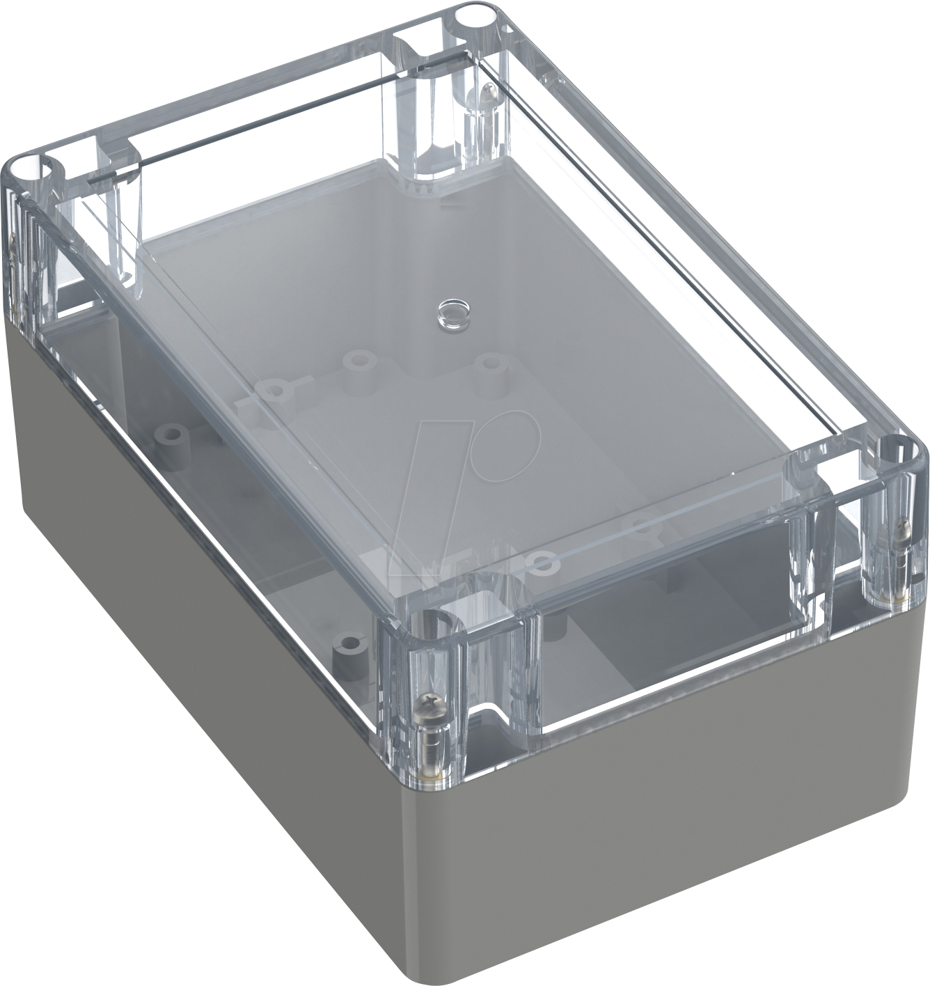 6U07151008139 - Industriegehäuse, 150 x 100 x 75mm, IP66/IP68, lichtgrau von BOX4U