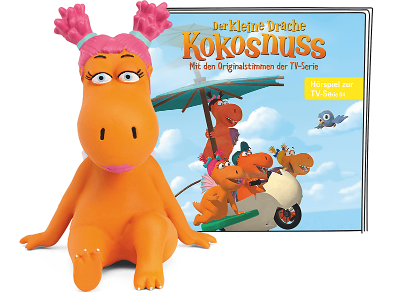 BOXINE Audiosystem Tonies Hörfigur Drache Kokosnuss - Hörspiel zur TV-Serie 04 von BOXINE