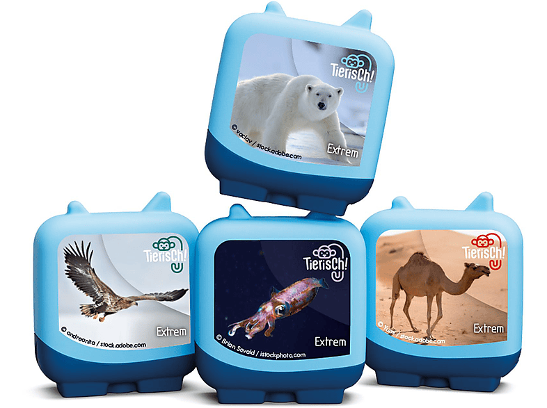 BOXINE Clever Tonie Tierisch - Extrem 4er Set Hörfigur von BOXINE