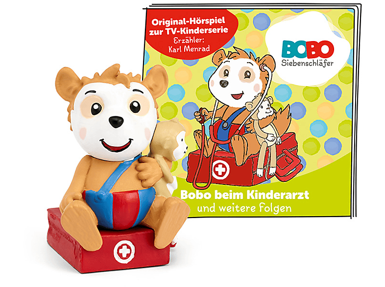 BOXINE Tonie-Hörfigur: Bobo Siebenschläfer - beim Kinderarzt und weitere Folgen Hörfigur BOXINE Tonie-Hörfigur: Bobo Siebenschläfer - beim Kinderarzt und weitere Folgen Hörfigur von BOXINE