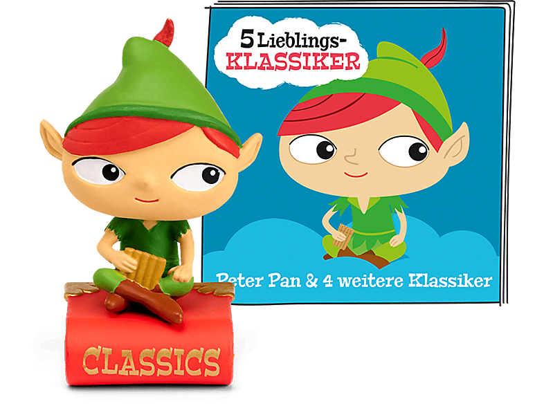 BOXINE Tonie Hörfigur: Peter Pan und 4 weitere Klassiker Hörfigur von BOXINE